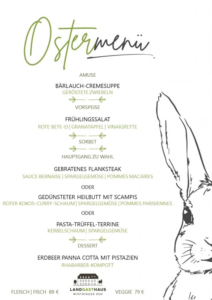 Ostermenu